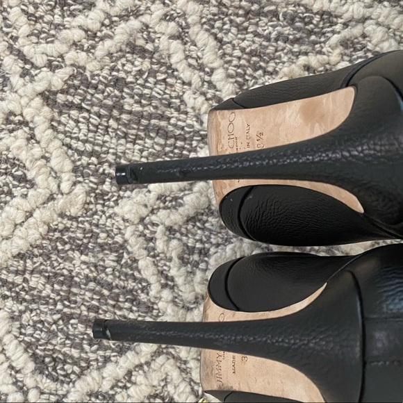 Jimmy Choo Talula black booties/boots size 38 1/2 - Picture 9 of 13